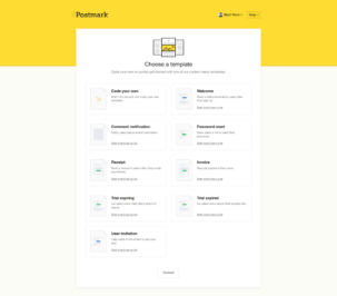 Start from a variety of pre-built templates or build your own.